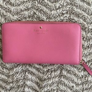 Pink Kate Spade Wallet